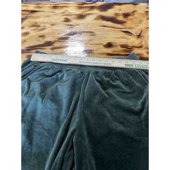 Banana Republic Women Soft Lounge Pajama Pants Green Sz XXL Preppy Travel Modern - Picture 3 of 10